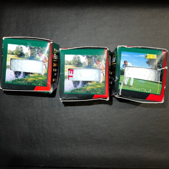 New Set of 3 Trick Golf Balls - Floating & Wobbling - World of Golf - Picture 1 of 8
